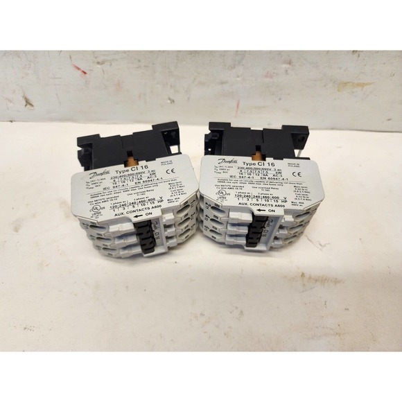 Danfoss Contactor CI 16, 8,0kW, 110V coil, 230-690VAC 40A Max - Picture 6 of 6